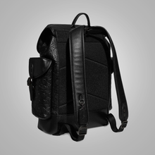 Load image into Gallery viewer, New Wmens Black Sheepskin Handmade with premium leather Classic Backpack

