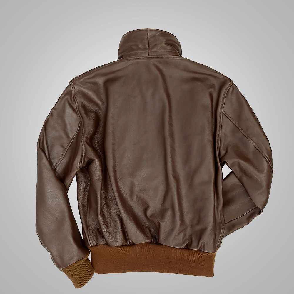 bomber jacket back view