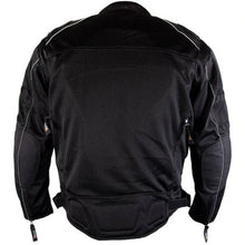 Load image into Gallery viewer, Men&#39;s &#39;Troubled&#39; Black All-Weather Mesh Jacket with X-Armor Protection
