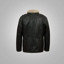 Load image into Gallery viewer, Mens Black Sheep Nappa Leather Coat
