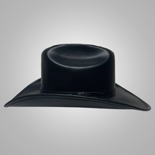 Load image into Gallery viewer, New Black Women’s Handmade Western Style Sheepskin Leather Cowboy Hat
