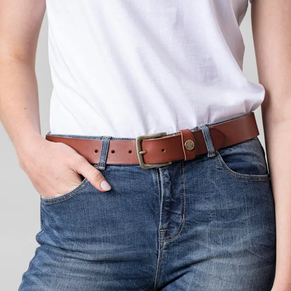 New Women Lakeland Icon Sheepskin Leather Belt