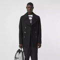 Men's Black Fleece Peacoat