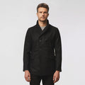 Men's Fleece Black Navy Peacoat