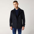 Men's Black Fleece Navy Peacoat
