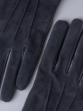 Load image into Gallery viewer, Women Black American Suede Leather Gloves
