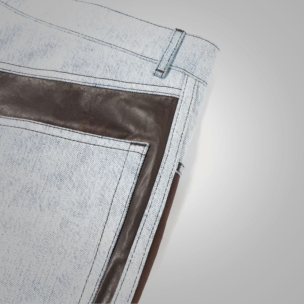 Mens New Style Multiple Colors Fashion Leather Pant