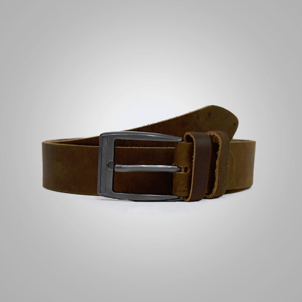 New Brown Genuine Leather Handmade Belt