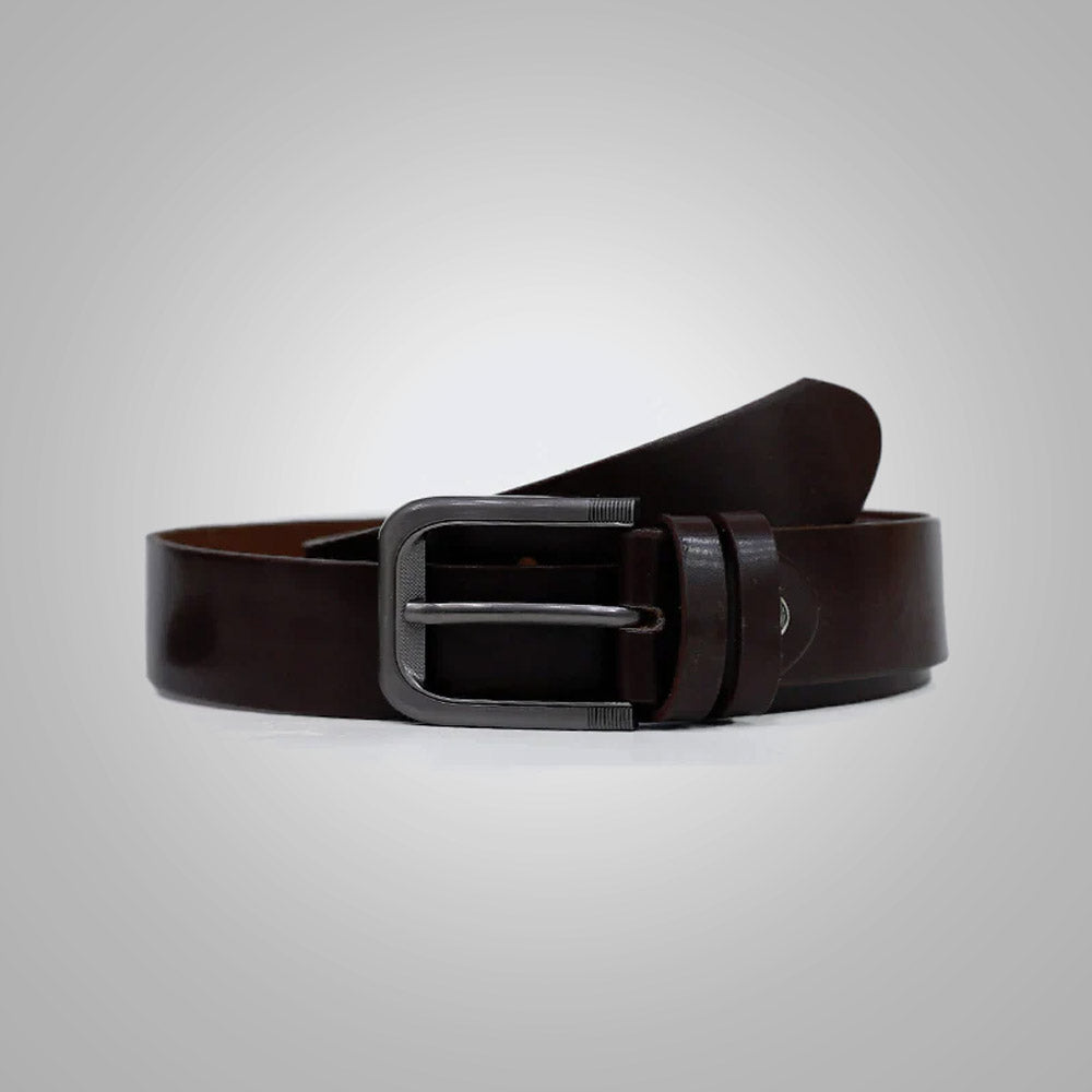 New Men Coffee Handmade Genuine Leather Belt