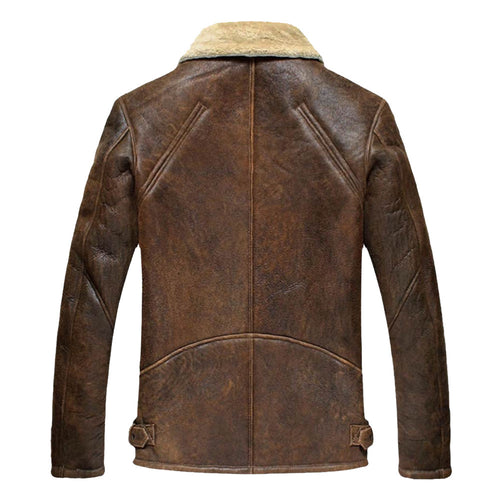 Aquaman Jason Momoa Justice League 2017 Movie Brown Leather Fur Coat - Shearling leather