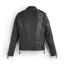 Load image into Gallery viewer, Men Black Motorcycle Riding Jacket
