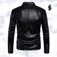 Load image into Gallery viewer, Men’s Classic Style Leather Fashion jacket | Biker Leather Jacket
