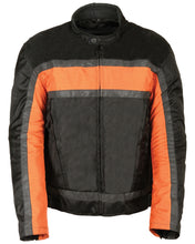 Load image into Gallery viewer, Men&#39;s Reflective Stripe Racer Jacket

