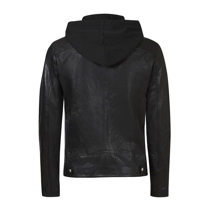 Men Black Leather Biker Riding Jacket | Buy Motorbike Leather Jacket 