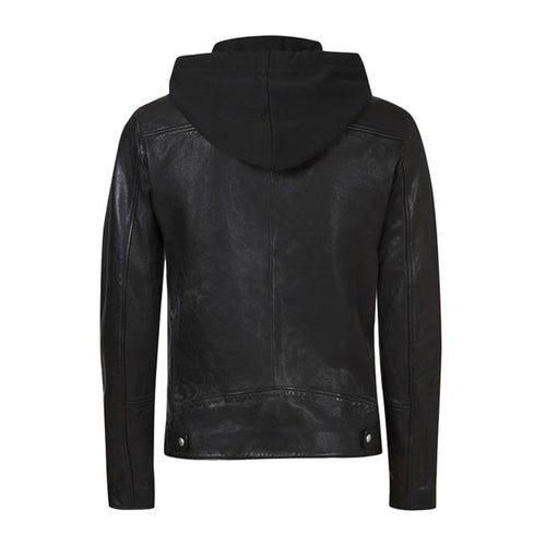 Men Black Leather Biker Riding Jacket | Buy Motorbike Leather Jacket 