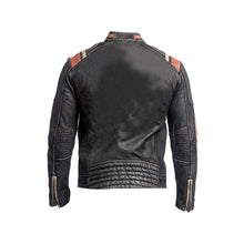 Load image into Gallery viewer, Mens Vintage Motorcycle Leather Jacket
