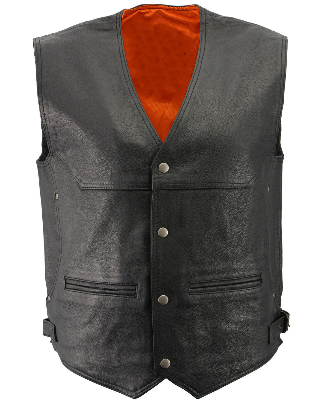 Black Deep Pocket Vest