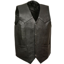 Load image into Gallery viewer, BLACK CLASSIC SNAP GUN POCKETS VEST
