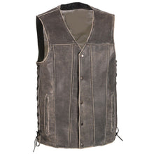 Load image into Gallery viewer, Grey Side Lace Vest
