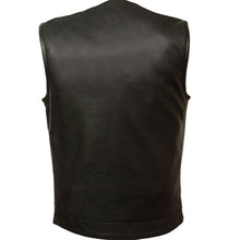 Load image into Gallery viewer, BLACK COLLARLESS CLUB STYLE VEST
