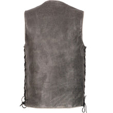 Load image into Gallery viewer, GREY SIDE LACE VEST
