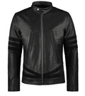 X Men Black Biker Leather Motorbike Jacket