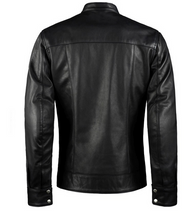 Load image into Gallery viewer, Men&#39;s Biker Leather Jacket | Motorbike leather Jacket For Men
