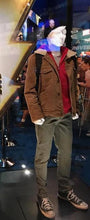 Load image into Gallery viewer, Shazam Billy Batson Brown Jacket - Shearling leather
