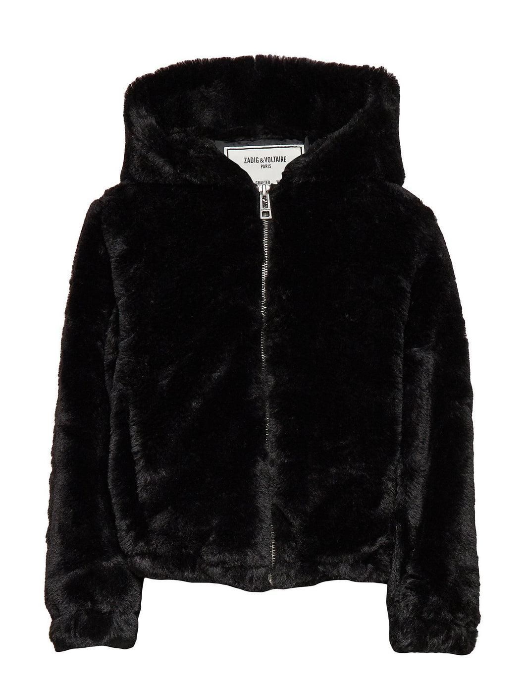 Malia Fur Black Leather Jacket - Shearling leather