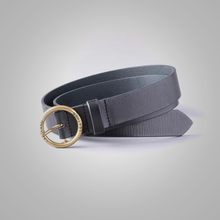 Load image into Gallery viewer, Black Leather Belt
