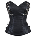 Cerys Sheep Nappa Leather Corset - Shearling leather