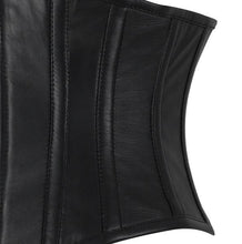Load image into Gallery viewer, Giulietta Sexy Underbust Corset - Shearling leather
