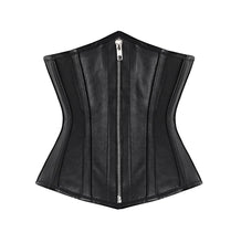 Load image into Gallery viewer, Gladys Underbust Corset - Shearling leather
