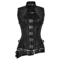 Gracelyn Overbust Corset - Shearling leather