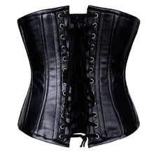 Load image into Gallery viewer, Antonio Real Leather Underbust Corset - Shearling leather
