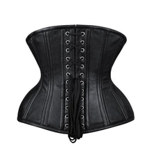 Load image into Gallery viewer, Rinnaa New Curvy Waist Trainer in Genuine Sheep Napa Leather - Shearling leather
