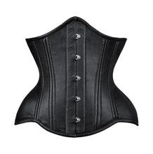 Load image into Gallery viewer, Rinnaa New Curvy Waist Trainer in Genuine Sheep Napa Leather - Shearling leather
