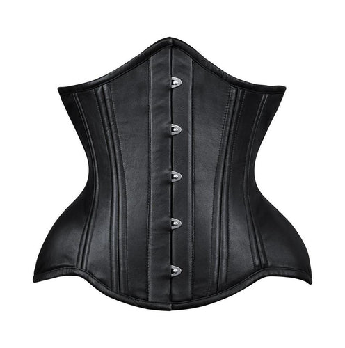 Rinnaa New Curvy Waist Trainer in Genuine Sheep Napa Leather - Shearling leather