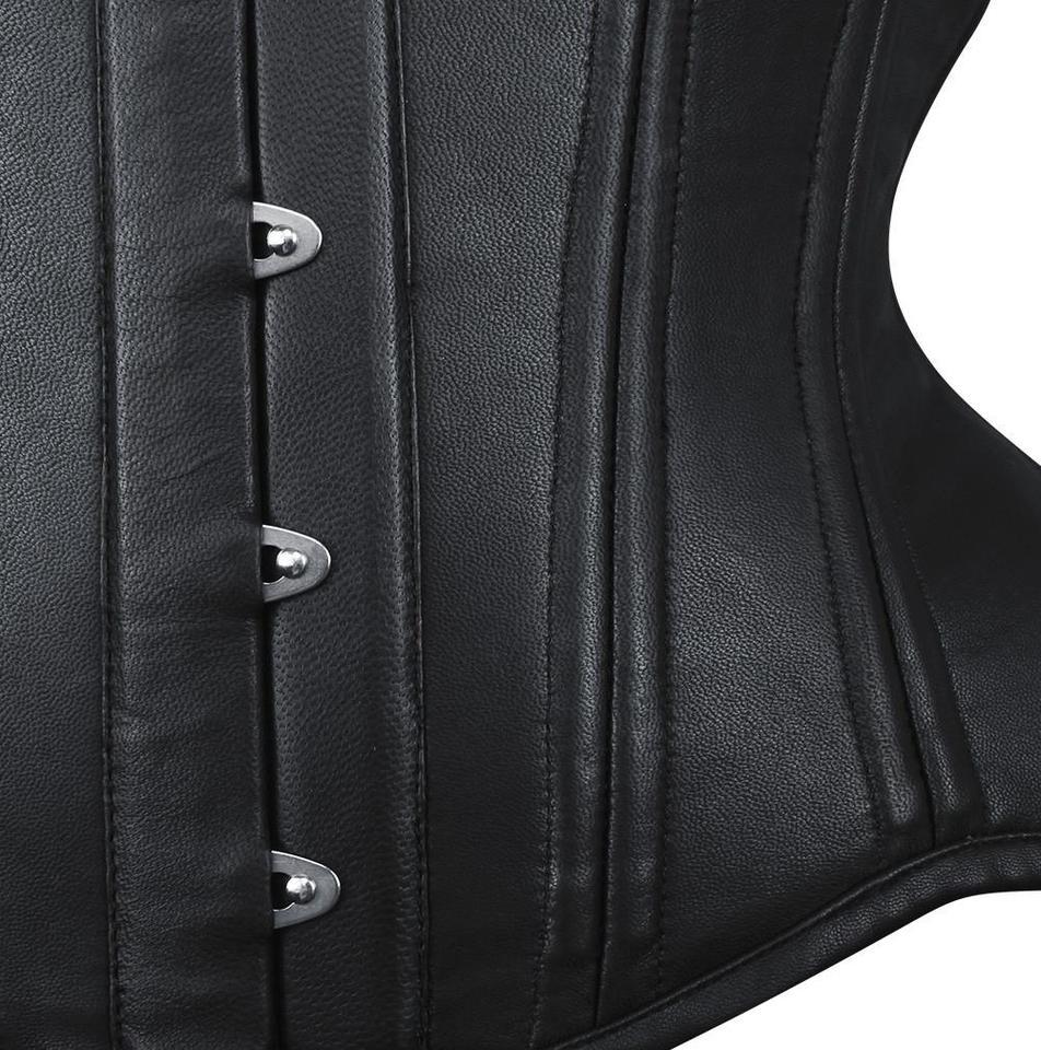 Rinnaa New Curvy Waist Trainer in Genuine Sheep Napa Leather - Shearling leather