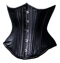 Load image into Gallery viewer, Suso Black Sheep Nappa Leather Corset - Shearling leather
