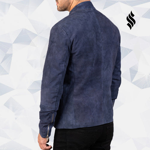 Suede Biker Leather Jacket | Leather Biker Jacket | Biker Jacket