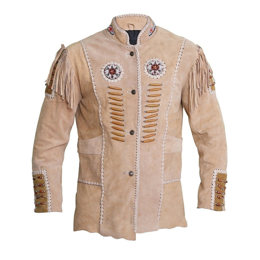 Classic Tortilla Leather Coat - Shearling leather