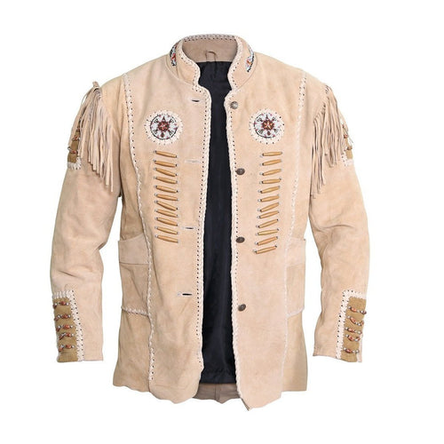Classic Tortilla Leather Coat - Shearling leather