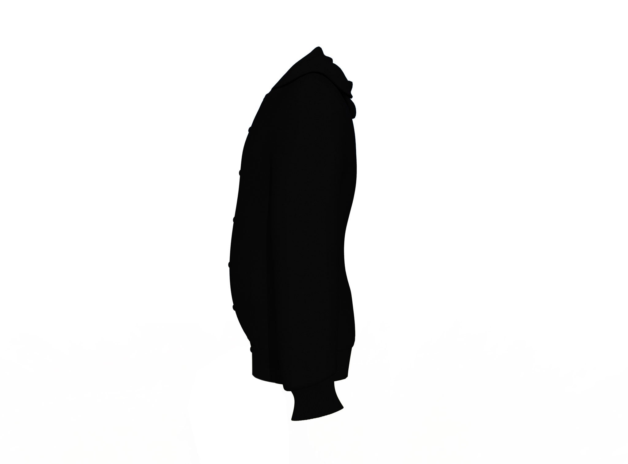 Black Varsity Letterman Jacket with Black Sleeves - Shearling leather