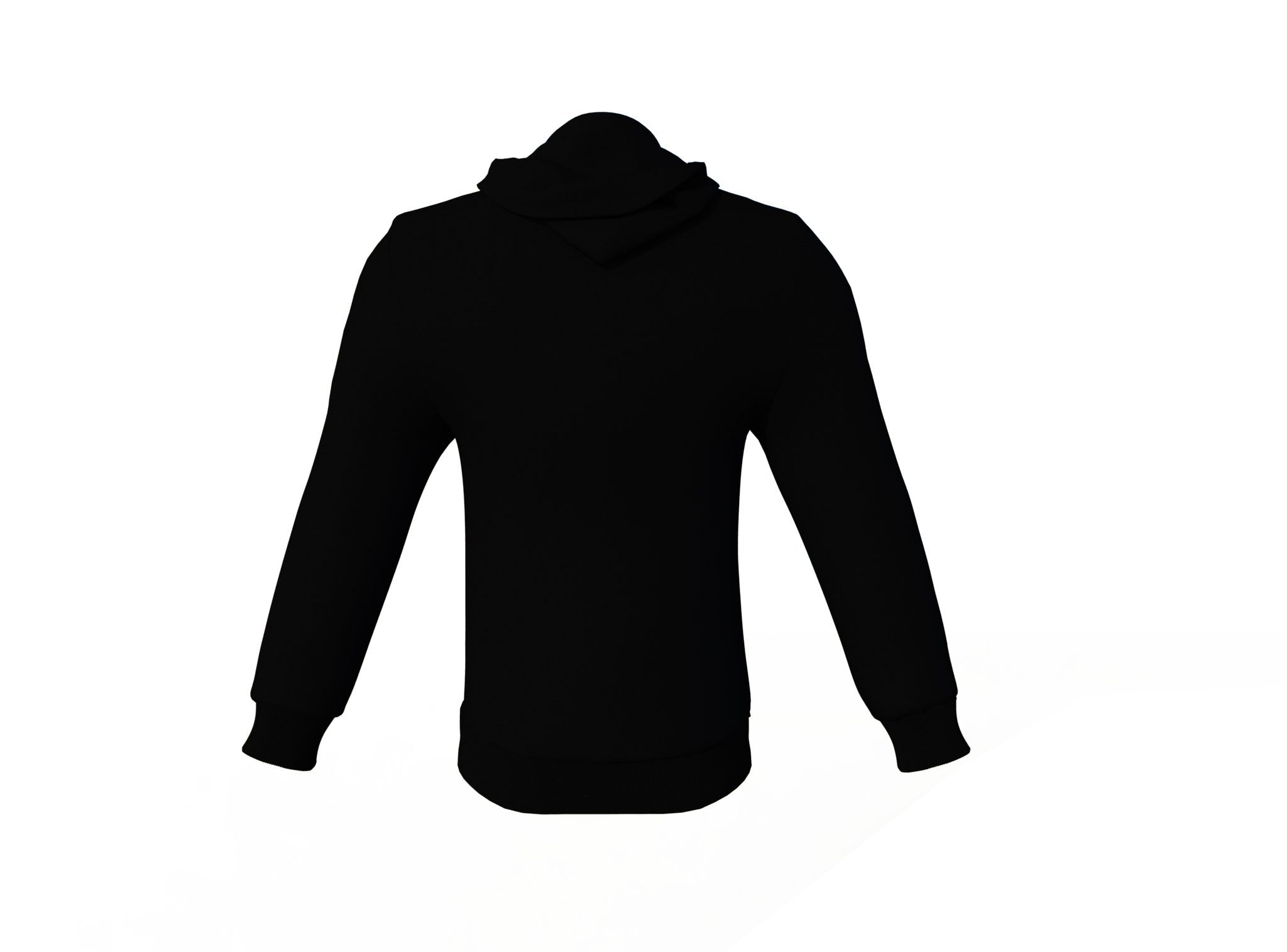 Black Varsity Letterman Jacket with Black Sleeves - Shearling leather