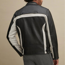 Load image into Gallery viewer, Men&#39;s Genuine Leather Biker Jacket | Biker Jackets | Motorbike Jackets
