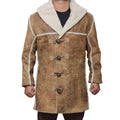 Hell On Wheels Shearling Leather Coat