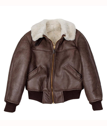Fur B-26 Shearling Jacket - Shearling leather