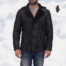 Load image into Gallery viewer, Furcliff Double Face Shearling Leather Jacket - Shearling leather
