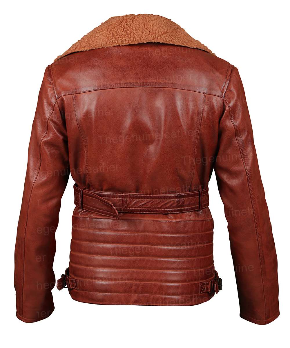 Blingsoul Women Asymmetrical Jacket - Shearling leather